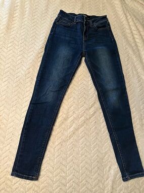 Women’s Dark Indigo Enjeans Skinny Jeans - Classic Stretch Fit Size 3